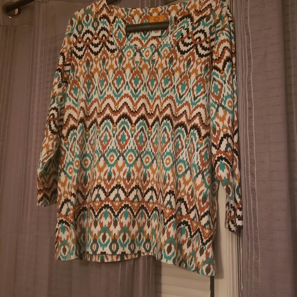 Plus Size Lot 1x Ruby Rd & D&Co, Glitterscope - image 8